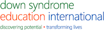 The logo for the Down syndrome eduction international dsei
