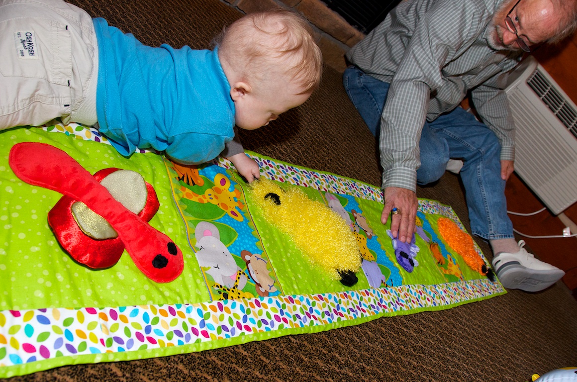 crawl-mat-development-down-syndrome-child