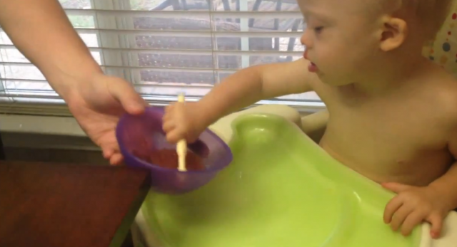 how nuk brush helps learning to eat