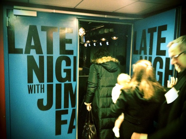 back stage late show jimmy fallon