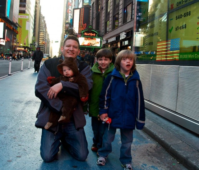 cut baby times square down syndrome