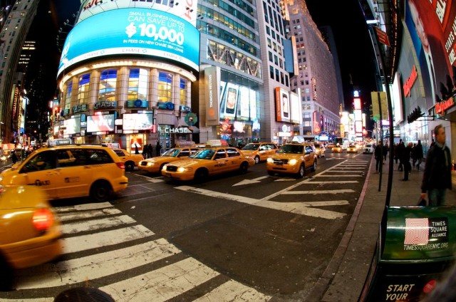 new-york-taxis-yellow-cab-times-square