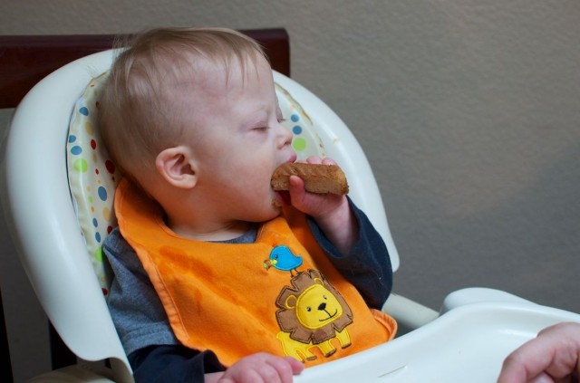 baby likes vegemite special needs down syndrome