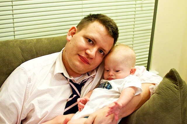 Hanging out with my son born with Down Syndrome on Fathers Day