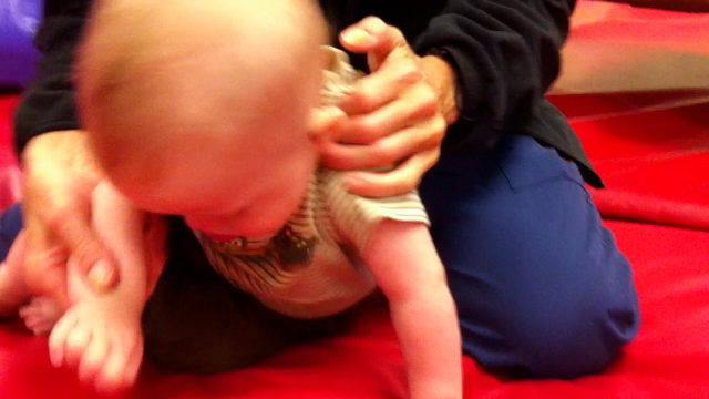 exercises for baby with down syndrome to learn to crawl