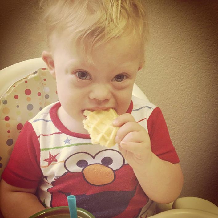 down-syndrome-baby-eating-waffle