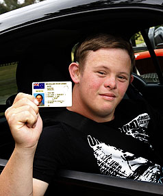 down syndrome drivers license