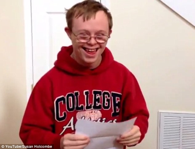 rion holcombe clemson down syndrome college