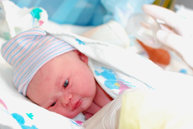 down syndrome baby in hospital