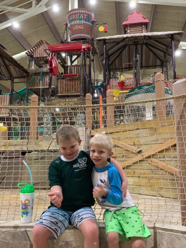 great wolf lodge child with down syndrome indoor waterpark